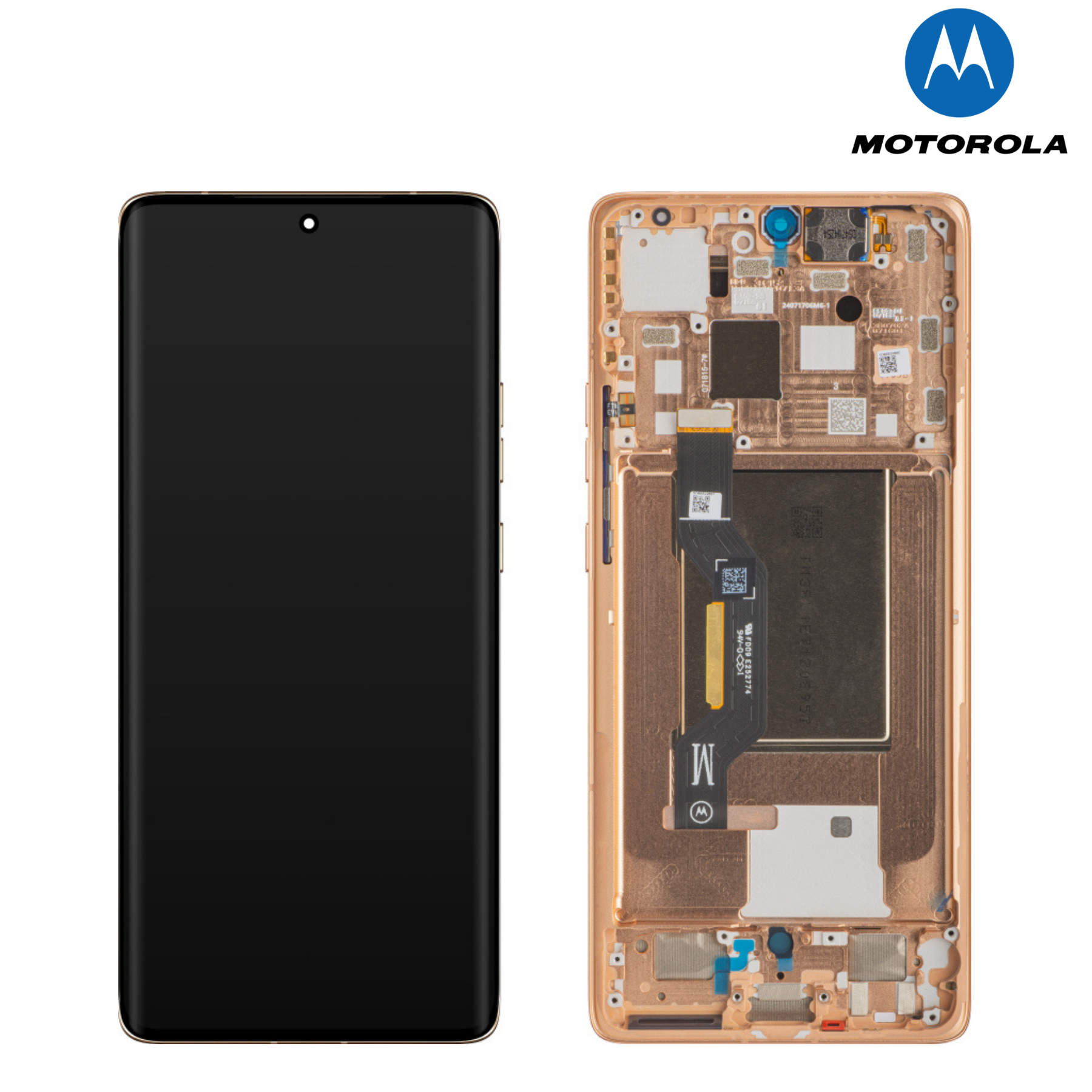 LCD Display Module for Motorola Edge 60 Fusion, Pantone Zephyr